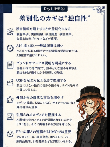 独自性とブランド発信の重要性