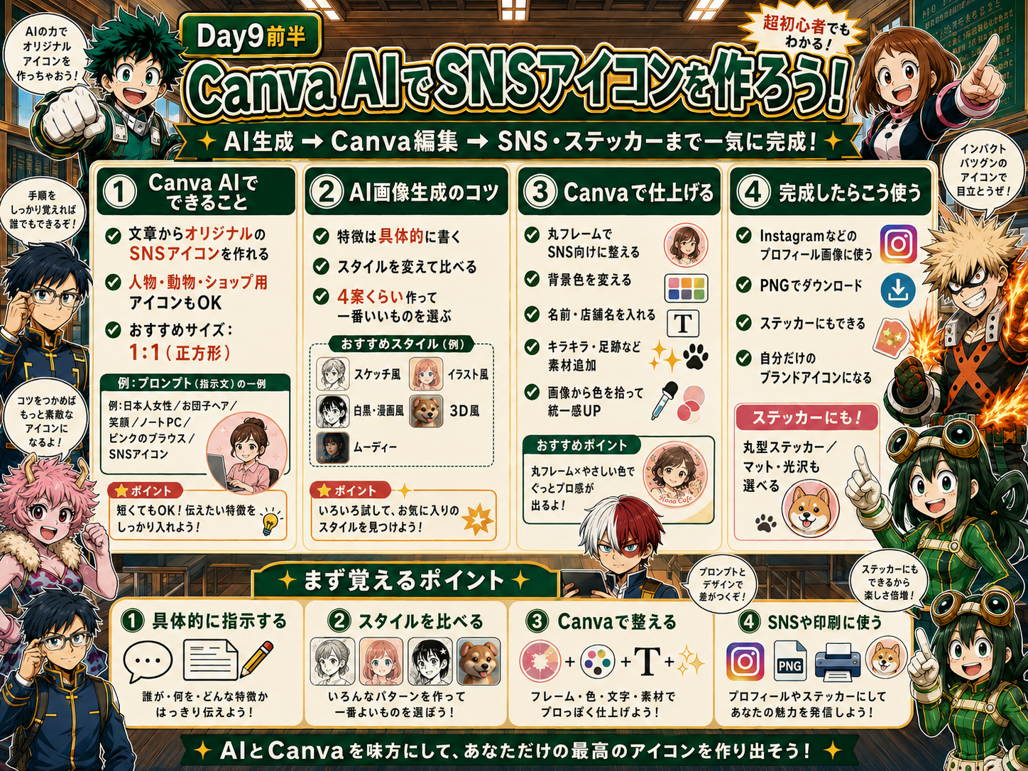Canva AIでSNSアイコンを作る基本